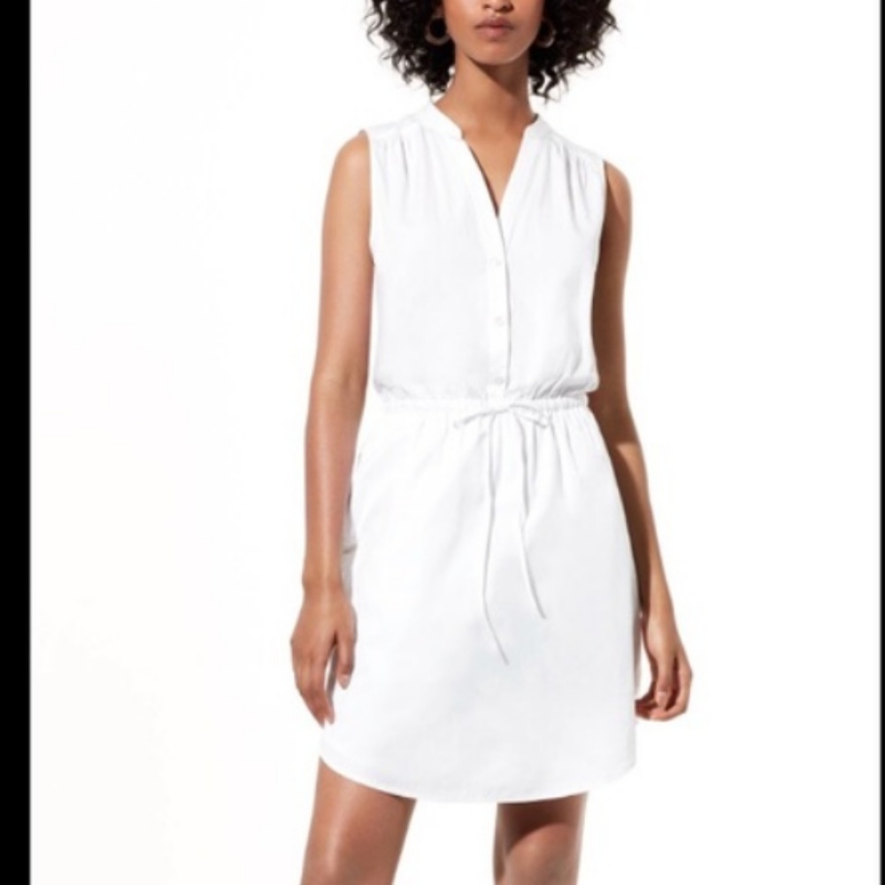white summer shirt dress from artzia (never worn)